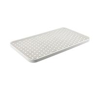 volumoon 39x22,5 cm Égouttoir à Vaisselle 2 Étages, Plateau en Plastique pour Égouttoir à Vaisselle de Cuisine, Plateau à Thé pour Tasse, Support Plateau D'égouttement d'eau pour Tasses, Bols, Fruits