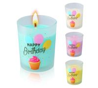 volumoon 4Pcs Bougies Parfumée en Verre,Bougie Parfumées Coffret Cadeau,Bougie parfumée pour la maison,Bougies parfumées d'intérieur,Bougie Cadeau Cire de Soja,pour Mama,Anniversaire,Saint Valentin