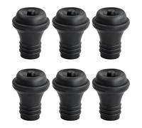 volumoon 6pcs Bouchons à Vin, Bouchon Silicone Bouteille, Bouchons pour Pompes à Vide, Bouchon Hermétique Vin, Bouchon Vin en Silicone, Bouchon Réutilisable, Stoppeur Bouteille Étanche