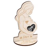 volumoon Cadre Photo pour Femme Enceinte, enceintes Cadre pour photos d'échographie, Cadres Image Echographie à Bébé, Idée Cadeau pour Amie Enceinte Les Bébés échographie Souveni (B)