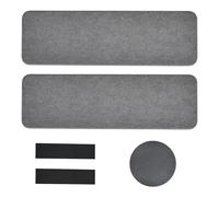 Volumoon Lot de 2 Tapis Absorbants, Pierre à Séchage Rapide, Plateau Antidérapant en Diatomite, Dessous de Verre Absorbant l'Eau, Salle de Bain et Cuisine