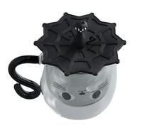 Volumoon Tasse Chat Double Paroi en Verre - Thé, Latte, Cappuccino - Avec Poignée pour Amoureux des Chats - Cadeau d'Anniversaire - 300ML (A)