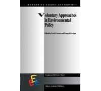 Voluntary Approaches In Environmental Policy