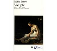 Sainte-Beuve – Volupté – Livre – Gallimard