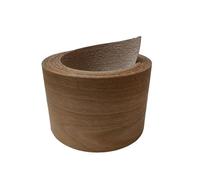 VOLURE Bande de chant flexible, Ruban de bande de chant en placage de bois 7,6 cm x 4-15 m multicolore pré-collé à repasser(Cherry,7.6cmx8m)