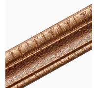 VOLURE Contour dpapier peint auto-adhésif 3D, Self-Adhesive 3D Embossed Wallpaper Border Multicolor 230x8cm(Bruin)