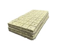 VOLURE Système de Croissance hydroponicale éponge, Cubes de Laine de Roche 100 pièces Absorbant l'eau Respirant for Le démarrage des graines 25/30/40mm(25mm)
