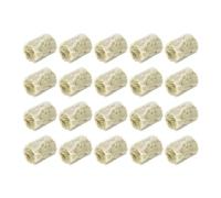 VOLURE Système de Croissance hydroponicale éponge, Cubes de Laine de Roche 40 pièces tampons hydroponiques Plateaux Ensemble de Bouchons Vert Clair 2x2x3 cm