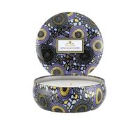 Voluspa - Bougie décorative en étain à 3 mèches - Apple Blue Clover - 340g/12oz