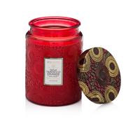 Voluspa Bougie parfumée en pot de verre 100 heures Goji Tarocco Orange