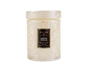 Voluspa Bougie parfumée Japonica pot en verre 50 heures Santal Vanille