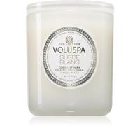 Voluspa Bougie parfumée Classic Maison Blanc 60 heures Suede Blanc