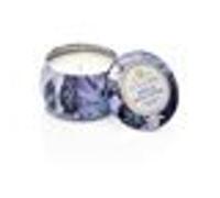 Voluspa(r) Mini bougie décorative en étain - Pomme et trèfle bleu par Voluspa