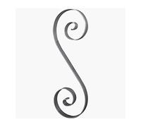 Volute alu en S H360 20x3