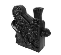 Volute Décorative de Toiture Antique en Plastique Noir, Style Chinois | Pose Facile, Design Emboîtable, Résistant aux Intempéries, pour Pagodes et Décors Intérieurs