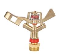 Voluxe Arroseur de Jardin, G3 / 4in 25mm Filetage mâle en Alliage de Zinc 0.84-1.62M3 / H buse d'irrigation, Connexion par Filetage Externe ameublement pour Balcon Jardin(1PCS)