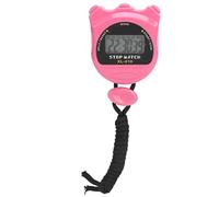 Voluxe Minuterie électronique de chronomètre de Sport, chronomètre Rose imperméable Minuterie de Sport pour des compétitions pour des Sports pour la Forme Physique