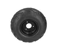 Voluxe Pneu 145/70-6, Pneu Universel en Caoutchouc de Jante de 6 Pouces ATV Tubeless Flexible pour Go Kart UTV Quad Bike 4 Wheelers