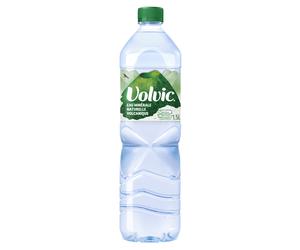 Volvic Eau minérale naturelle - Eau plate - Lot 12 bouteilles PET 1,5 L