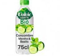 Volvic - Essentiel Bio Concombre Menthe Basilic - 750Ml - Lot De 3 - Prix Unitaire - Livraison Gratuit En France Métropolitaine Sous 3 Jours Ouverts