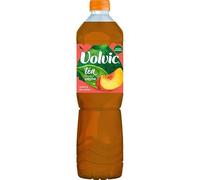 VOLVIC Tea Thé noir glacé aromatisé à la pêche 1,5 L