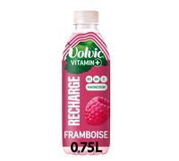 VOLVIC Vitamin+ Recharge Eau Plate Aromatisée Framboise 75cl
