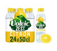 Volvic ZEST Eaux aromatisées citron Pack de 24 x 50 cl