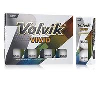 Volvik Vivid Balles de Golf, Mixte, VV0000190, Blanc, 1DZ