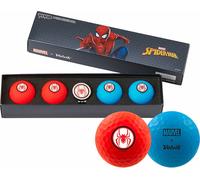 Volvik Vivid Marvel 2.0 4 Pack Spider Man 4 Balles de golf