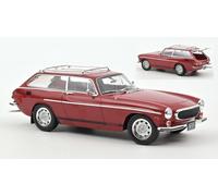 Volvo 1800 Es (US Version) 1972 Rouge With Plus Bas Side Stripes 1:18 Model