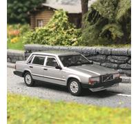 Volvo 740GL 1986, Argent - Minichamps 870171702 - HO 1/87