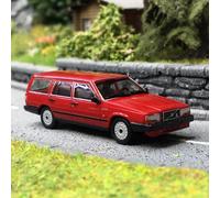 Volvo 740GL Break 1986, Rouge - Minichamps 870171711 - HO 1/87
