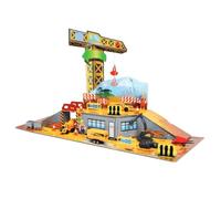 Volvo Build-N-Play Deluxe Play Set, Jaune