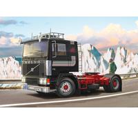 Volvo F12 Intercooler Low Roof With Accessoires 1:24 Plastic Model Kit Italeri