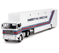 Volvo F88 Semi Racing Transporter - Ixo 1/43