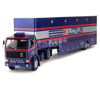 Volvo F89 Semi Racing Transporter - Ixo 1/43