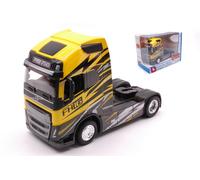 Volvo Fh16 Globetrotter 750 XXL Jaune / Noir Modèle BBURAGO 1:43