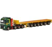 Volvo FH4 Globetrotter 8x4 + remorque lestée 6 essieux 'Heijkoop' - 1:50 - WSI Models
