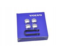 VOLVO Lot de 4 cache-vis chromés OE 31439229