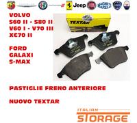 VOLVO S60 S80 V60 V70 XC70 PASTILLES DE FREIN AVANT TEXTAR 2414201