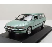 Volvo V70 Break Kombi 2000 Vert Clair Modèle Réduit 1:43 Maxichamps