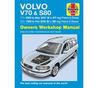 Volvo V70 / S80 Petrol & Diesel (98 - 07) Haynes Repair Manual