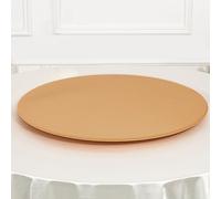VOLWCO 2 pièces Nappes de Table Haute Stretch Ronde Extensible, Ø 60-300 cm, Lavable Housses De Table, Housses de Table de Bar pour Salle à Manger, Pique-Nique, Terrasse(Size:240cm,Color:Champagne)