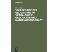 Vom Begriff Der Geographie Im Verhältnis Zu Geschichte Und Naturwissenschaft