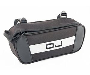vom jm099 Universelle Accessoire Sac fabriqué à partir de Polyester avec système de Fixation réglable avec, Une écharpe, Noir