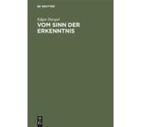 Vom Sinn Der Erkenntnis