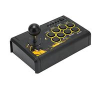 Vomeko Arcade Fight Stic Street Fighter Jeu D'arcade Manette De Combat avec Port USB, Joystick De Jeu Rétro, Manette De Combat D'arcade Rétro pour PS3, PS 4, Switch, PC