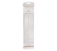 Vomeko Baby High Growth Thatl, Kids Height Règle, Baby Height Ruler, Soft Werproping Fropwable Pliable PVC Baby Kids Height Règle, Wall Growth That