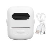 Vomeko Imprimante Thermique d'étiquettes Bluetooth, imprimante d'autocollants, Impression 203 dpi, imprimante Thermique Portable Rechargeable avec 1 Rouleau de Papier