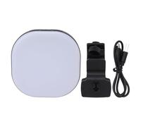 Vomeko LED Selfie Light Clip for Phone Computer, Stepless Dimmable with 2000mAh Battery, 120° Rotatable Light Panel for Makeup Live Streaming Vlog